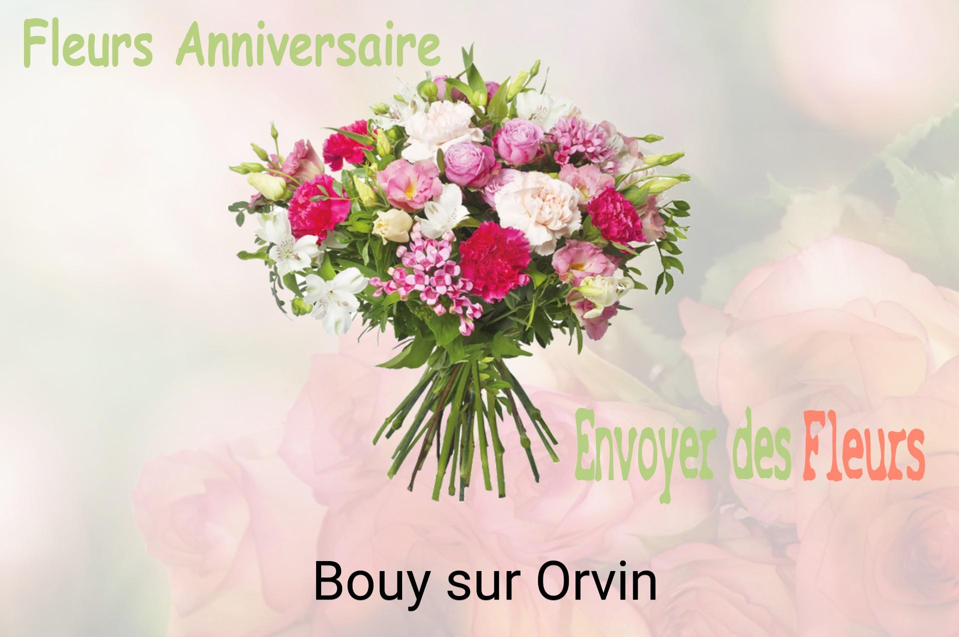 Bouquet de fleurs d’anniversaire livré à Bouy-sur-Orvin